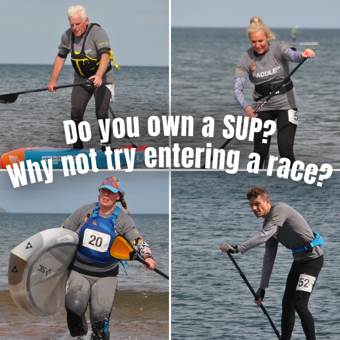 Load video: Why not try SUP Racing?